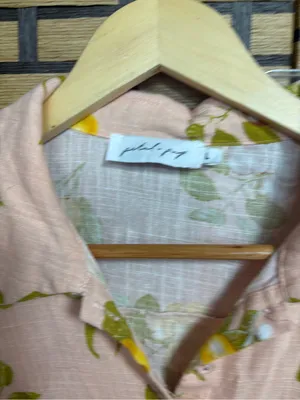 Petal & pup pink lemon pattern two piece short size large thumbnail 8