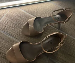Worthington Tan Ankle-Strap Kitten Heels thumbnail 1