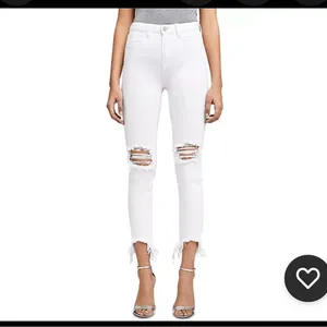 L'AGENCE High Line High Rise Skinny Jeans White Size 28 thumbnail 2