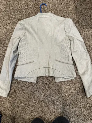 Leather Jacket Tan Size M thumbnail 3