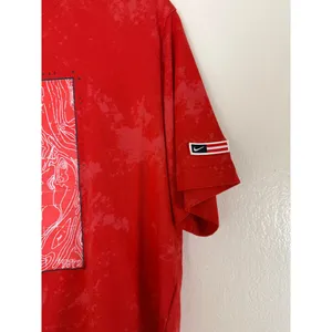 Nike Red Cropped T-Shirt - Size M - Great Condition! thumbnail 6