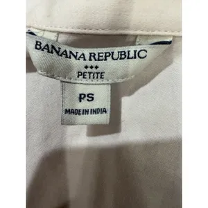 Banana Republic Shirt Womens Pink Casual Button Up Long Sleeve Petite Small thumbnail 5