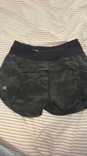 Lululemon Camo Speed Up Shorts  thumbnail 2