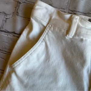 Everlane Cropped Straight Short White Denim Jeans Pants Size 4 Clean Girl Preppy thumbnail 2