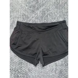 LULULEMON Women's Speed Up Shorts Way stretch Black Size 12 thumbnail 2