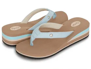 Floopi Women's Light Blue Thong Sandals Size 8 thumbnail 1
