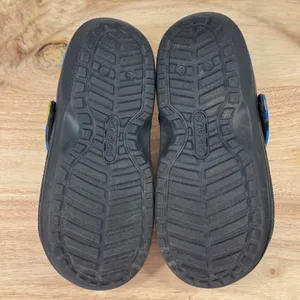 Crocs Classic Tie‎ Dye Faux Fur Lined Slip On Clogs Black Multi Womens Size 6 thumbnail 7