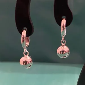 .925 Sterling Silver Elegant Silver Drop Earrings thumbnail 2