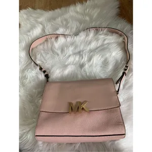 Michael Kors pink crossbody purse thumbnail 2