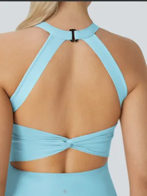 Halara SoftlyZero™ Airy Backless Twisted Cool Touch Dance Active Dress-Easy thumbnail 5