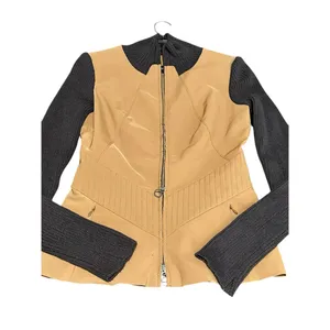 GATTINONI Women's Size 6 US Jacket Fitted Silhouette Wool Knit Sleeves‎ #N5-5 thumbnail 2