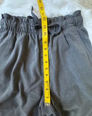 Abercrombie & Fitch Paperbag Waist Drawstring Straight Leg Pants size XS thumbnail 9