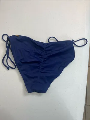 Victoria's Secret Cobalt Blue Tie-Side Bikini Bottoms thumbnail 4