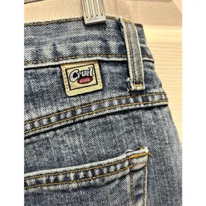 VTG Cruel Girl Relaxed Fit Jeans Womens 19 Long High Rise Blue Medium Wash Denim thumbnail 8