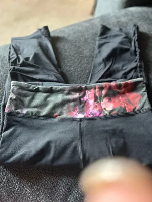 Lululemon Cropped Leggings Black thumbnail 5