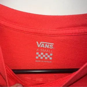 VANS Orange Long Sleeve Crop Top! thumbnail 3