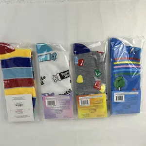 Retro Candy Novelty Crew Socks Women's Size 6-12 & 9-13 Fun l Lot of 4 New thumbnail 3