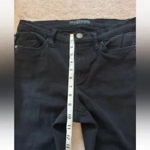 Rock‎ & Republic Women's Kendall Straight Leg Black Denim Jeans Size 10 thumbnail 11