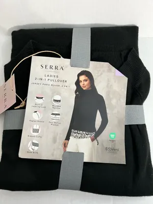 Serra Black 2-in-1 Pullover Sweater thumbnail 1