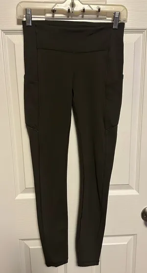 Lululemon Athletica Dark Green Leggings thumbnail 1