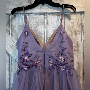 Say Yes To The Prom Prom Dress Junior's V-Neck Ballgown Size‎ 7 thumbnail 5
