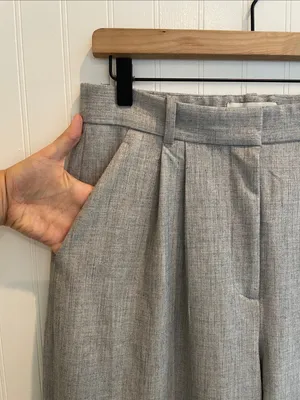 ABERCROMBIE & FITCH Curve Love A&F Sloane Tailored Wide Leg Pant Size 30 | 10L thumbnail 7