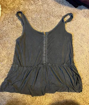 American Eagle Soft And Sexy Peplum Tank thumbnail 1