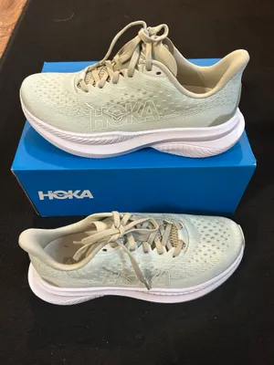 HOKA Mach oyster athletic training running lace up shoes sneakers women’s 9 new thumbnail 7