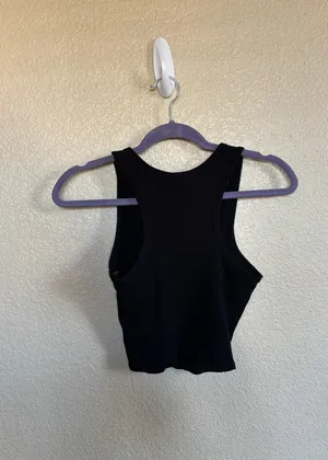 Black Bozzolo tank top  thumbnail 4