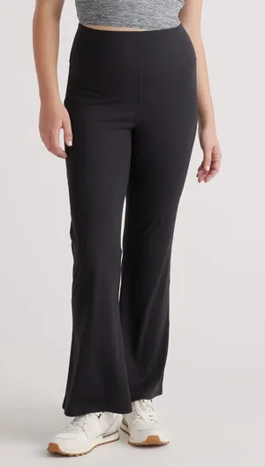 Quince ultra form high rise flared pant thumbnail 1