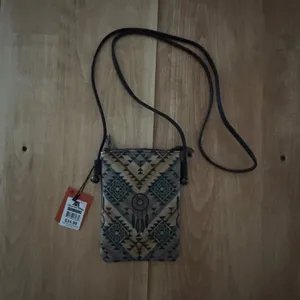 American Bling Southwestern Aztec Dreamcatcher Crossbody Phone‎ Bag NEW thumbnail 8
