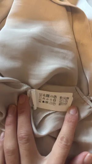 ZARA Satin Effect Shirt thumbnail 5
