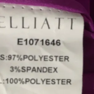 Elliatt Satin Halter Cocktail Dress Violet Asymmetrical Large NWT thumbnail 15