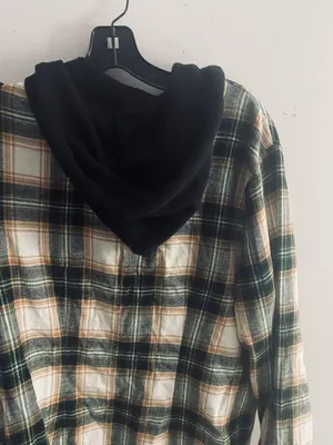 Walmart flannel Hoodie thumbnail 2