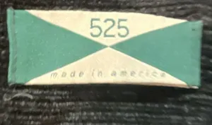 525 Made in America Black Corduroy Scarf thumbnail 5
