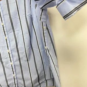 J.Jill Side Button Stepped Hem Tunic Shirt Women XL Blue Striped Coastal Grandma thumbnail 4