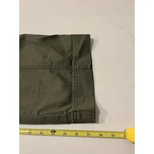 NWT Abercrombie & Fitch High Rise 90s Utility Cargo Pant Green 29/8 Short thumbnail 7