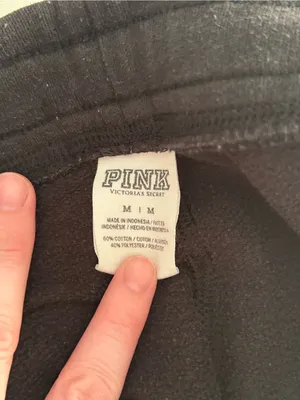 PINK Victoria's Secret Black Hoodie with Label thumbnail 3