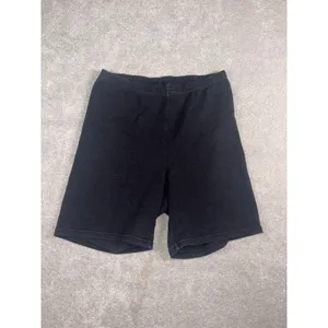 SKIMS Cotton Shorts Black Size M Stretch Lounge Biker Short thumbnail 3