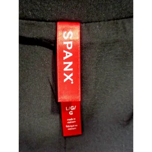 NWT Spanx 20897R Perfect Ponte Vest Mini in Classic Black Sleeveless Dress L thumbnail 4
