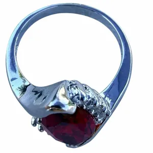 Red Marquise Statement Ring Red thumbnail 9