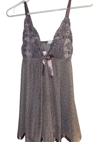 Purple Slip Dress Size L thumbnail 3