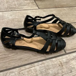 Genuine Leather Sandals Gladiator Roman Loafers Flats Slip On Office Shoes Pumps thumbnail 6