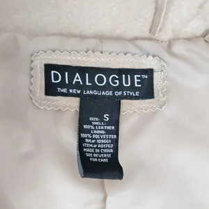 Dialogue Ladies' Vintage Suede Fringed Jacket Small thumbnail 2