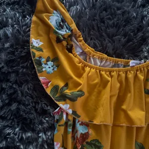Floral jumpsuit Yellow Size M thumbnail 3