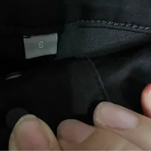 Kut From the Kloth Ana‎ High Rise Flare Pintuck Front Seam Black Denim Jeans thumbnail 6