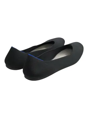 Rothy’s ⍟ The Flat Ballerina Ballet Slipper ⍟ Black Solid ⍟ 11.5M ⍟ Sustain Knit thumbnail 4