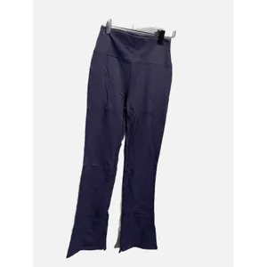 Wild Fable Flare Leggings‎ Women XS Navy Blue High Waisted Split Hem Yoga Pants thumbnail 3
