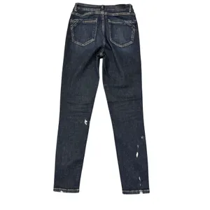 Buckle Black Fit No. 35 Ankle‎ Skinny Jeans Dark Wash Distressed Stretch 26x29 thumbnail 8