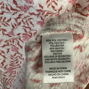 Bobeau Womens Floral Print Knit Top Scoop Neck Short Sleeve Ivory Size L thumbnail 5